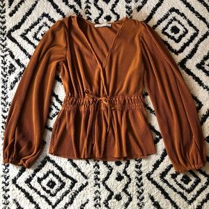 Abercrombie & Fitch Balloon Sleeve Top